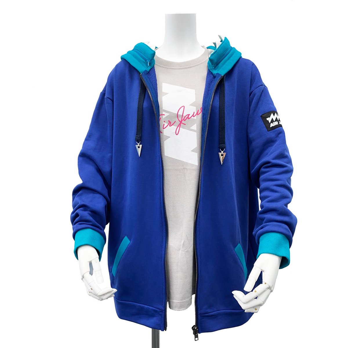 新品 ナギナミちゃんねる 「AIR JAWS」×「SA ME ME」パーカー 私とお揃いの「AIR JAWS」×「SA ME ME」パーカー(通称ナミパーカー)の