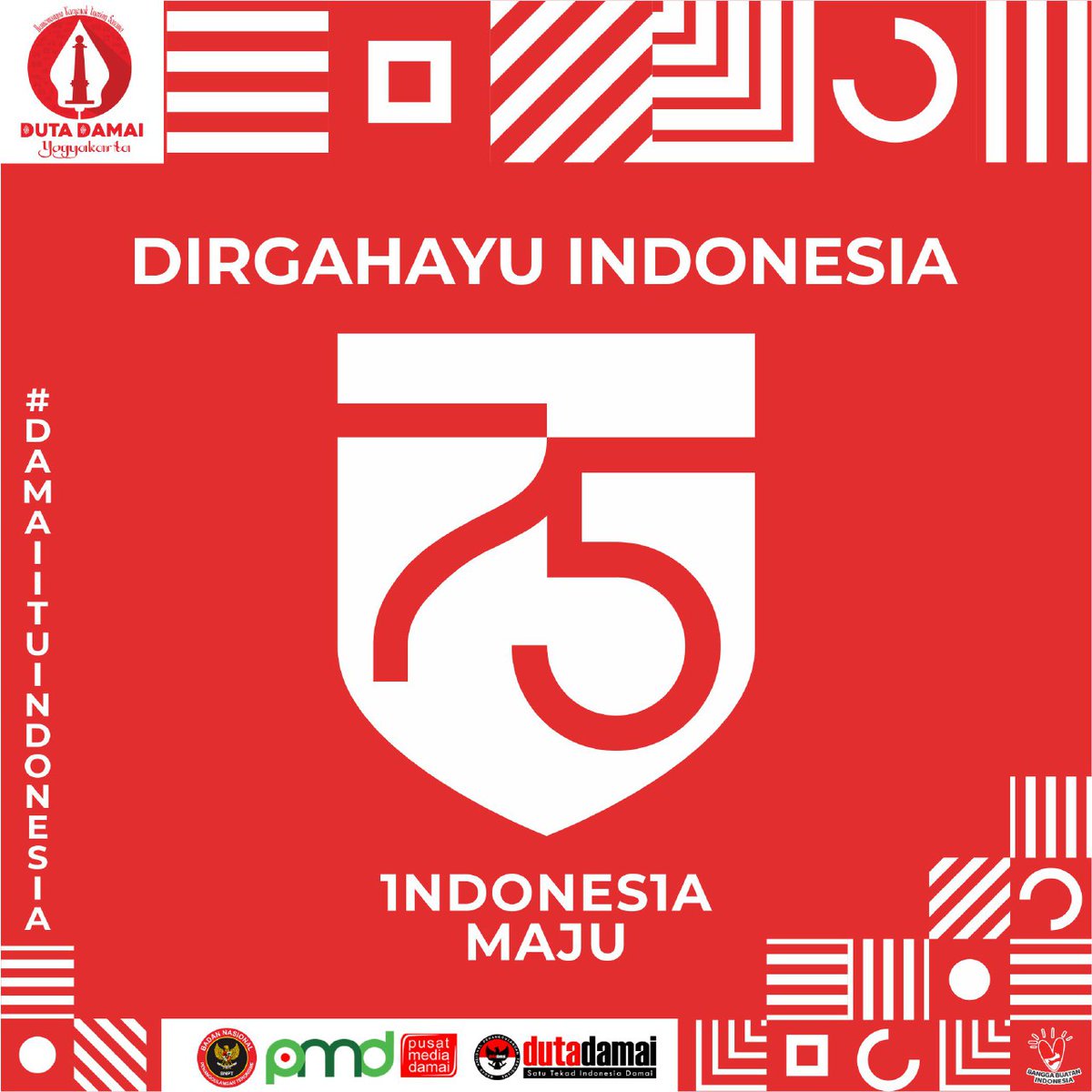 dutadamaiyogya's tweet photo. Merdeka adalah ketika kita bisa hidup rukun berdampingan dg hal apapun yg berbeda dari diri kita sendiri. Karena kemerdekaan ini hadiah dari buah kerukunan di masa lalu.
Selamat Hari Kemerdekaan, Negeriku.
#HutRIKe75
#dirgahayuindonesia
#BangkitUntukIndonesiaMaju
#AnakNegeri https://t.co/ztNGFb9KgA