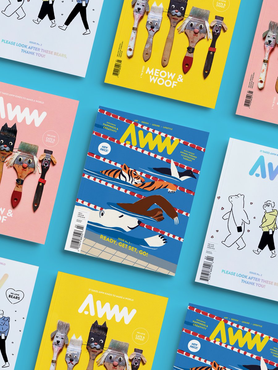 awwyours's tweet photo. Subscribe to #AWWMagazine for 1 year of JOY! $70 USD only shipping included.

https://t.co/fk9REZB71z https://t.co/KtwLnZaQKg