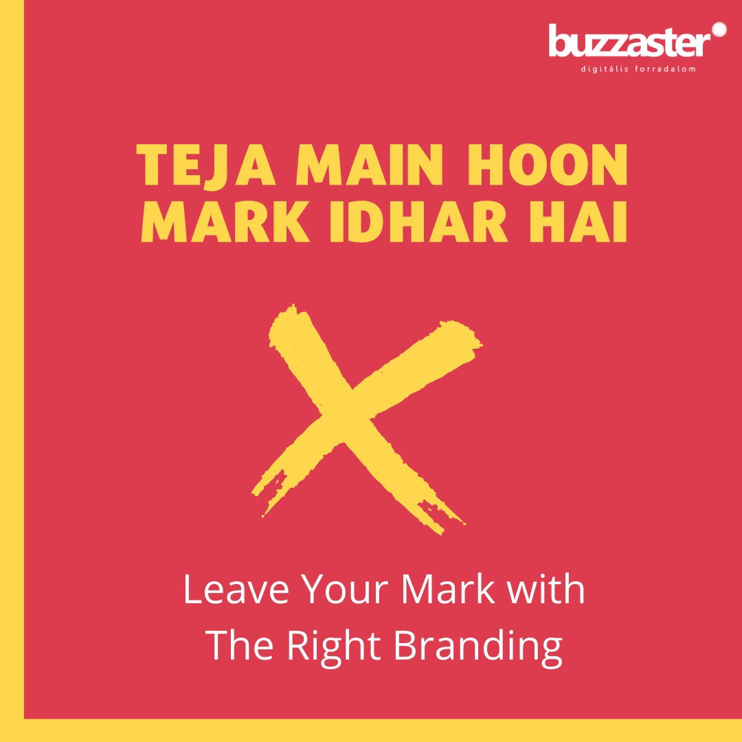 Buzzaster_IN's tweet photo. Branding is important, and so is creating your brand’s position in the market. #BollywoodBakchodi
———
#Branding #AndazApnaApna #DigitalLaunch #DigitalMarketing #BrandCommunication #OnlineAdvertising #DigitalCommunication #BollywoodStyle #BindaasBollywood #KeepBuzzing https://t.co/ZpVxh7mIVH