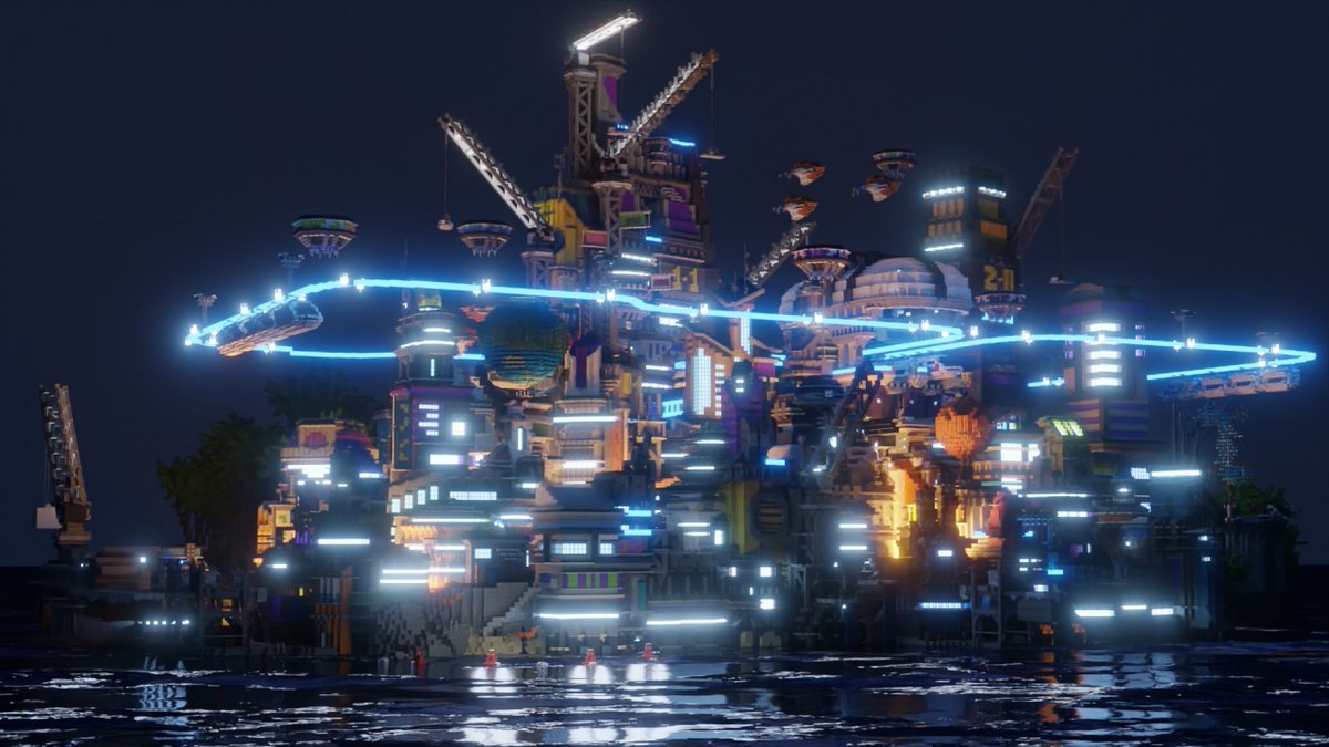 宇宙の生き物は、本当に地球にいる我々だけなのでしょうか

こちらの作品は3221年が舞台ですが、宇宙の様々な絶滅危惧種の保護区が必要となるほど生き物の種類が多いのです！

東京の街並みにも着想を得た、SF感溢れるこちらの傑作の詳細はこちらからご確認ください
minecraft.net/ja-jp/article/…