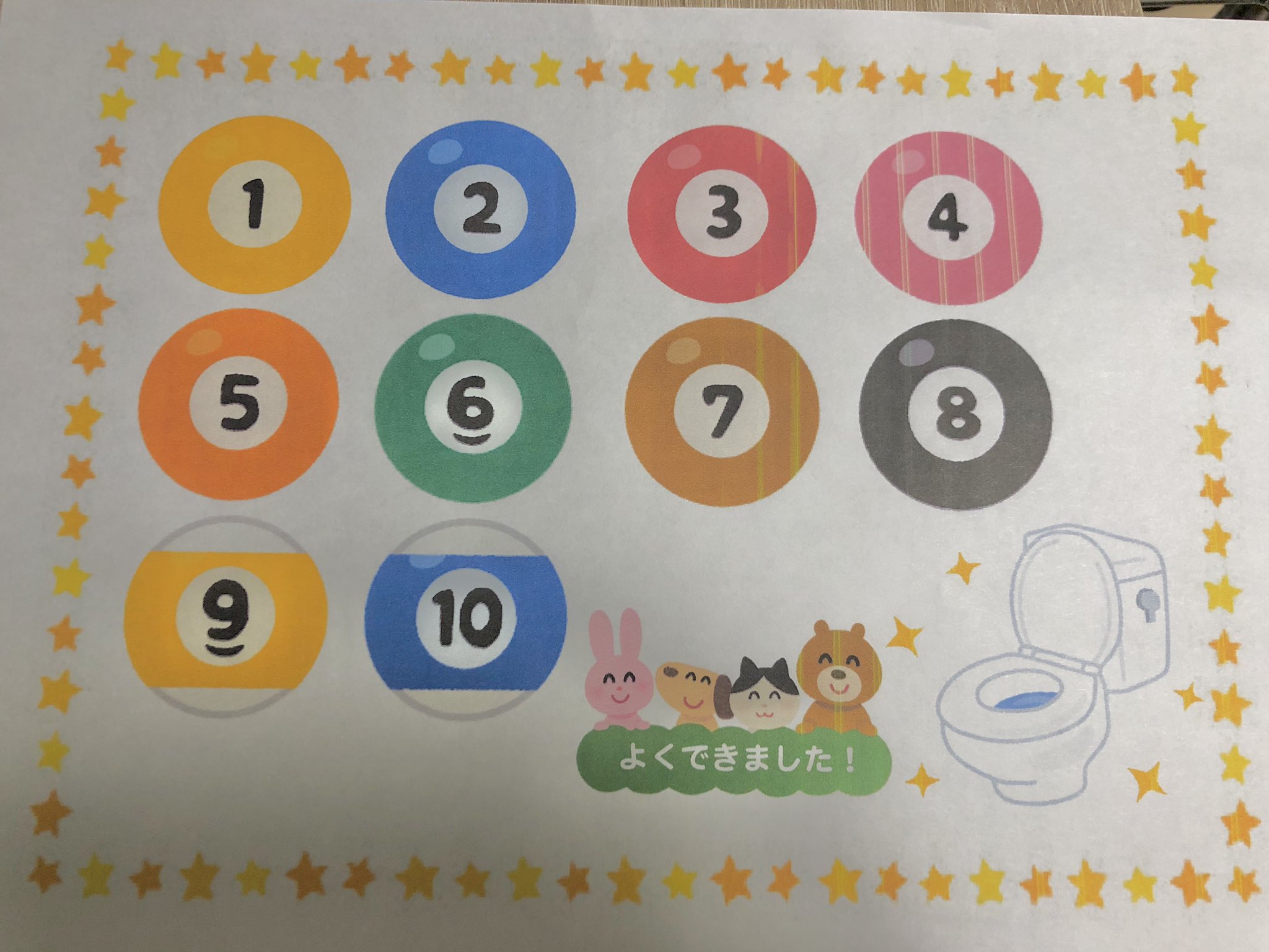 8世紀ごろの土器 トイレトレーニング用のご褒美シール台紙をいらすとやを利用してつくってみた 18apr Baby