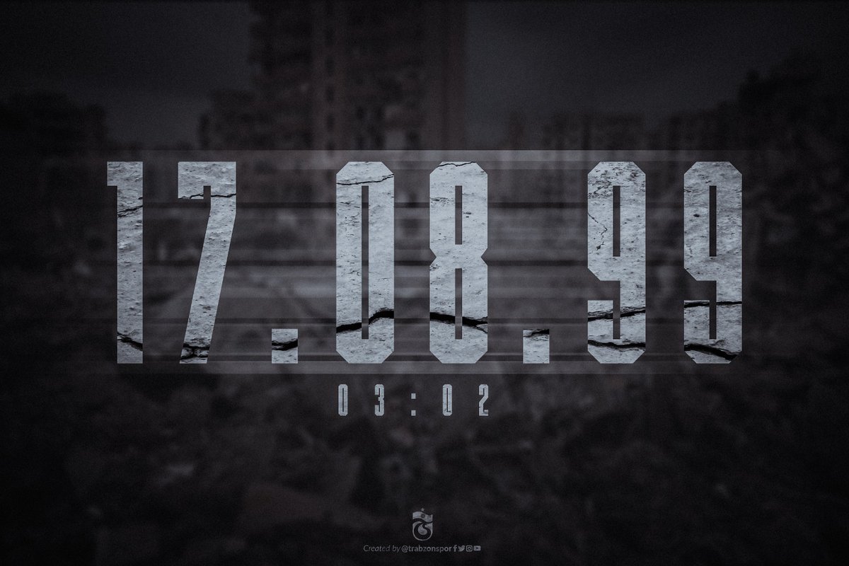 Marmara depreminin 21. yıl dönümünde hayatını kaybeden vatandaşlarımızı rahmetle anıyoruz. #17Ağustos1999