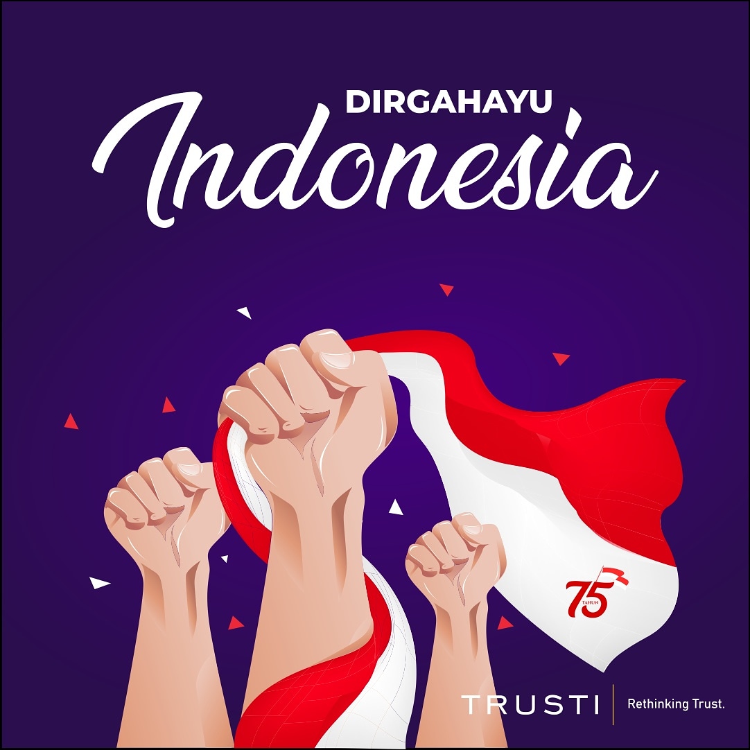 trustiID's tweet photo. Dirgahayu Republik Indonesia

#DirgahayuRepublikIndonesia #DirgahayuIndonesia #indonesia75 #Merdeka https://t.co/ngLucSLGbv