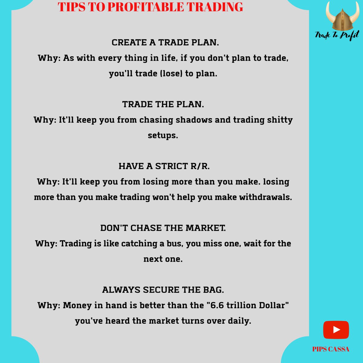 ChicPips's tweet photo. Trading doesn't have to be complicated.
It just has to be profitable.
Welcome to a new week traders.
For those on my YouTube channel, get ready for my top currency analysis for the week.
#fx #profit #market #amtrading #iprofit #forextrading #forex #forextrader #forexlifestyle https://t.co/eTAb4u1hTF