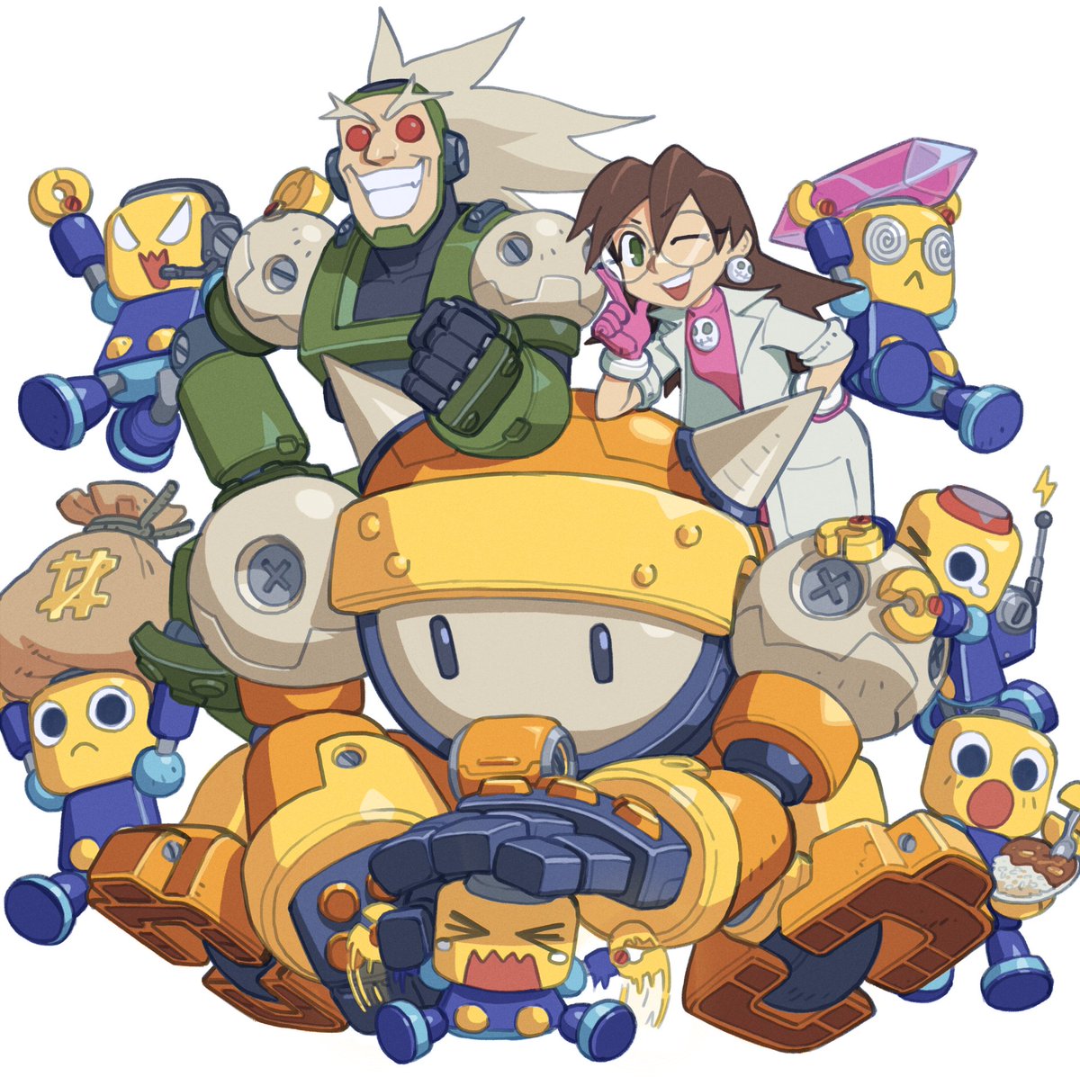 Everybody's favourite family of misfit air pirates, the Bonnes!