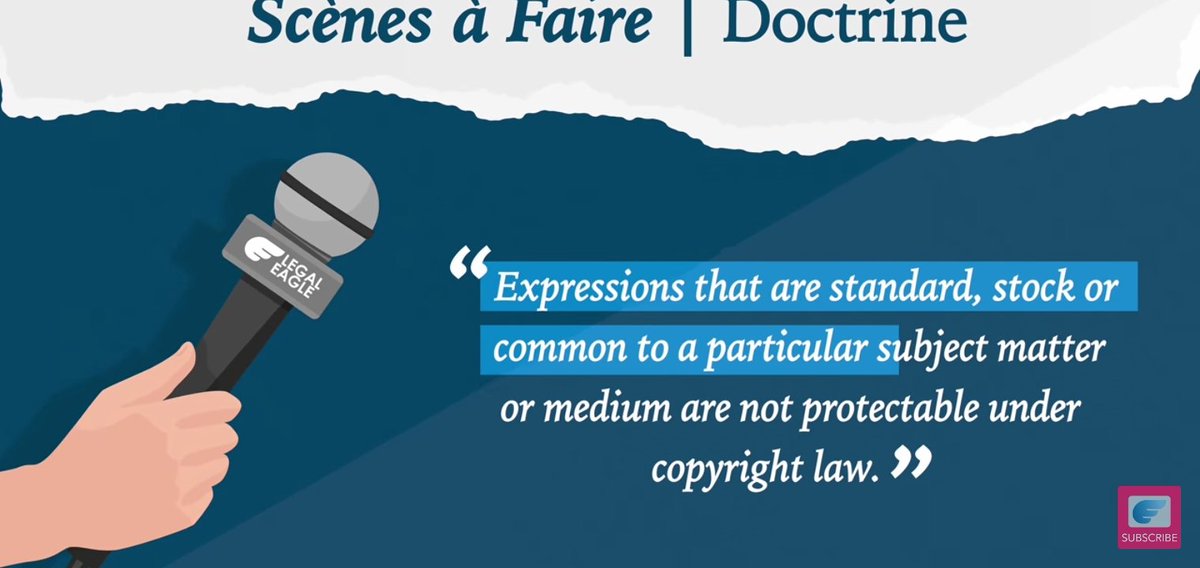 One of the arguments stated were these:  The issue was that Katy Perry's Dark Horse has the same key as the Joyful Noise. But court said expression that are standard or common are not protectable by copyright law since they're building blocks of music.
