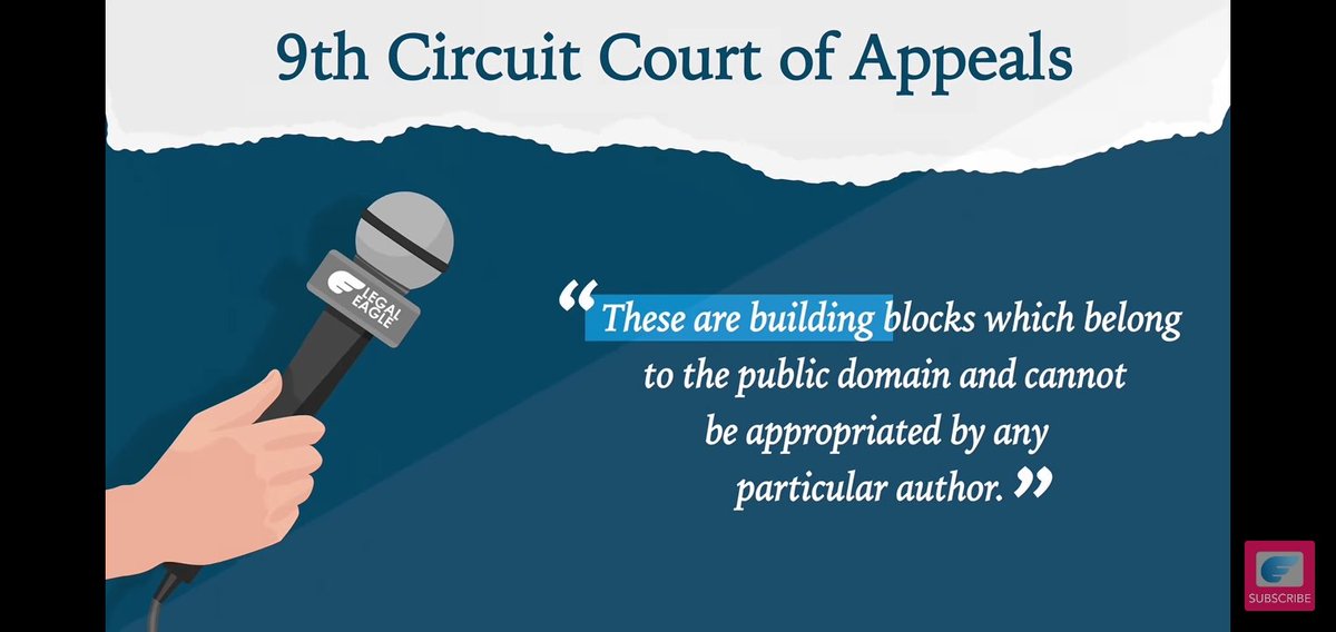One of the arguments stated were these:  The issue was that Katy Perry's Dark Horse has the same key as the Joyful Noise. But court said expression that are standard or common are not protectable by copyright law since they're building blocks of music.