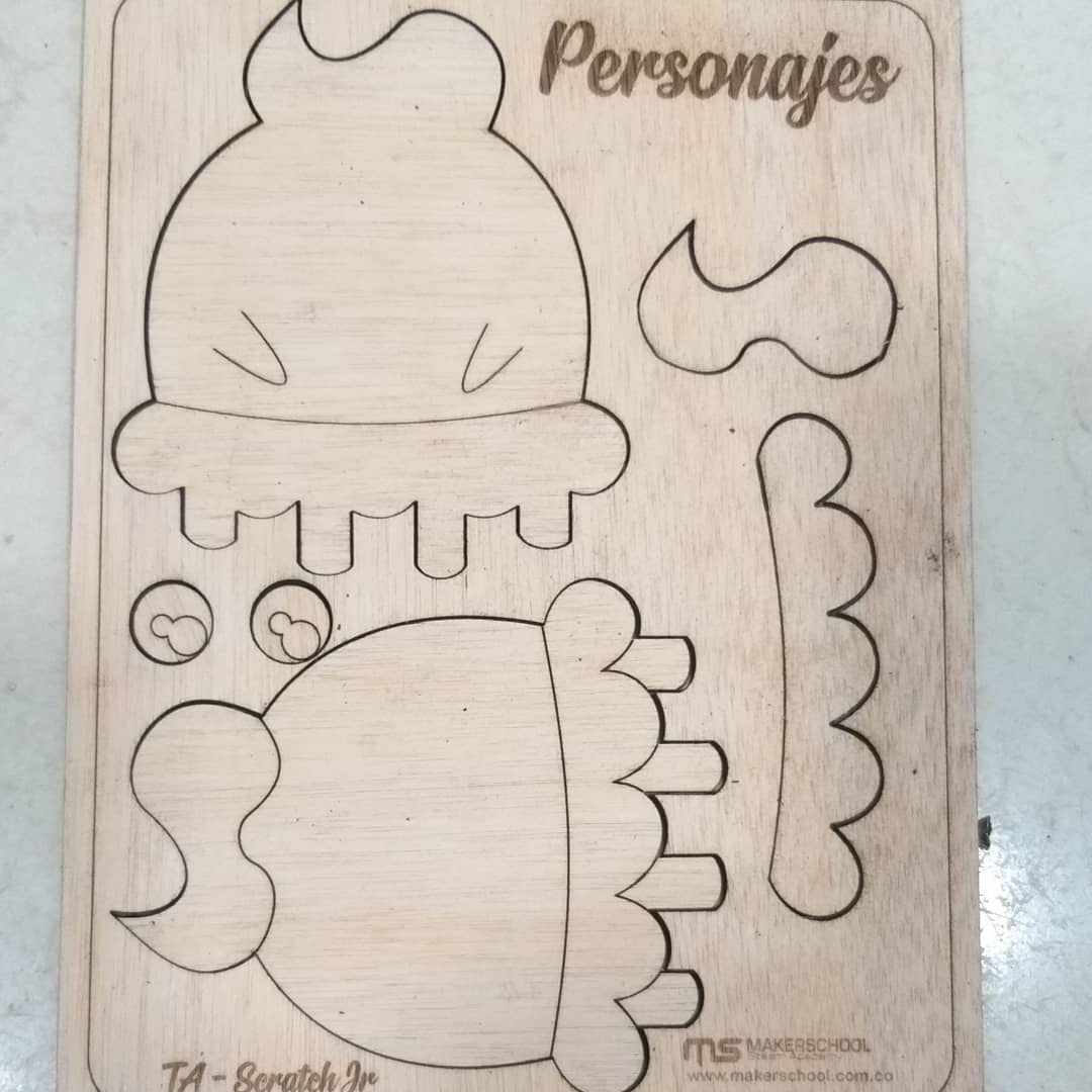 school_maker's tweet photo. Personaje TE, de Scratch Junior #scratch #scratchjr #code #MIT #scratchteam #teamScratch @scratchjrmonterrey @scratchjr.fun #art #woodart #wood #lcl #latam #makerschoolfd #makerschool #fundespcol # https://t.co/MDqfywzRyJ