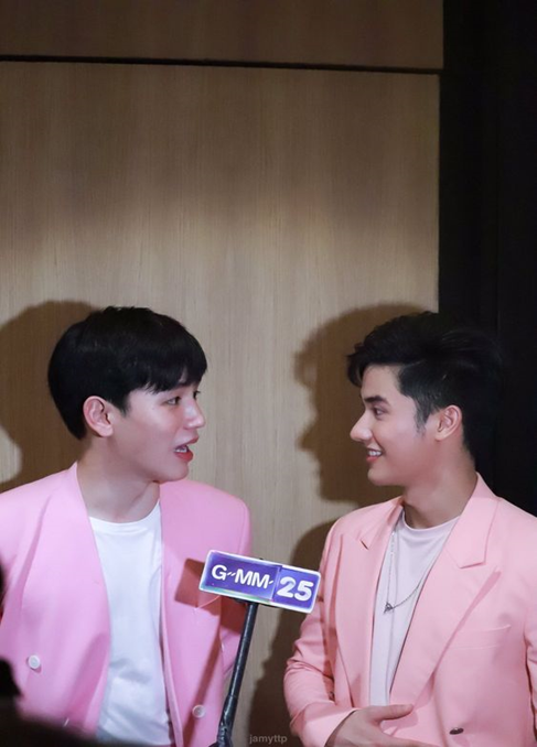 taynew in suits or in this case matching suits ~ a thread