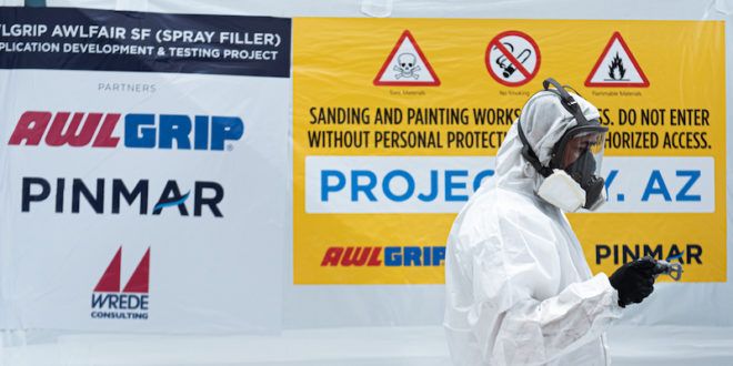 Have you heard of Project AZ? Research being undertaken by Wrede, Pinmar and AkzoNobel to trial & develop the application of a new spray filler product from Awlgrip. buff.ly/3kJCYvL #passionforpaint #superyachts #yachtingnews 
@wredeconsulting @Pinmar_SL @AkzoNobel