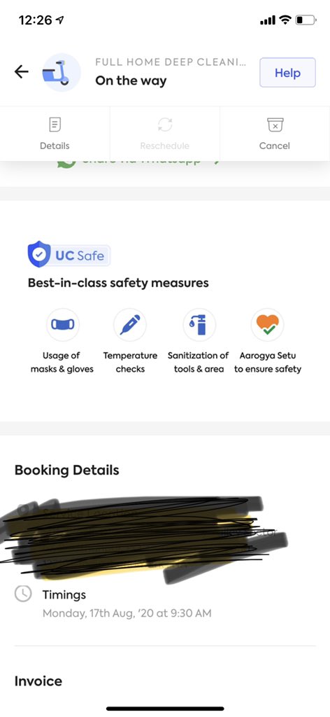 AshaEstherJ's tweet photo. @urbancompany_UC what a pathetic way of ruining someone’s time. Booked for 9:30 am still no one showed up. No response from urban company. #badservice https://t.co/isMgHsyiAN