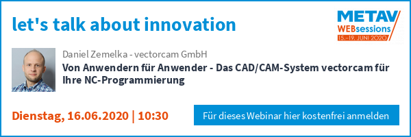 vectorcam_GmbH's tweet photo. Für alle, die es verpasst haben: Genau vor zwei Monaten fanden die #metavwebsessions statt. Schauen Sie sich doch unseren Beitrag zu den METAV WebSessions an und lernen Sie unser CAD/CAM System #vectorcam kennen! #letstalkaboutinnovation #cadcam
https://t.co/PXxUthv7jY https://t.co/d1eVrz0TBS