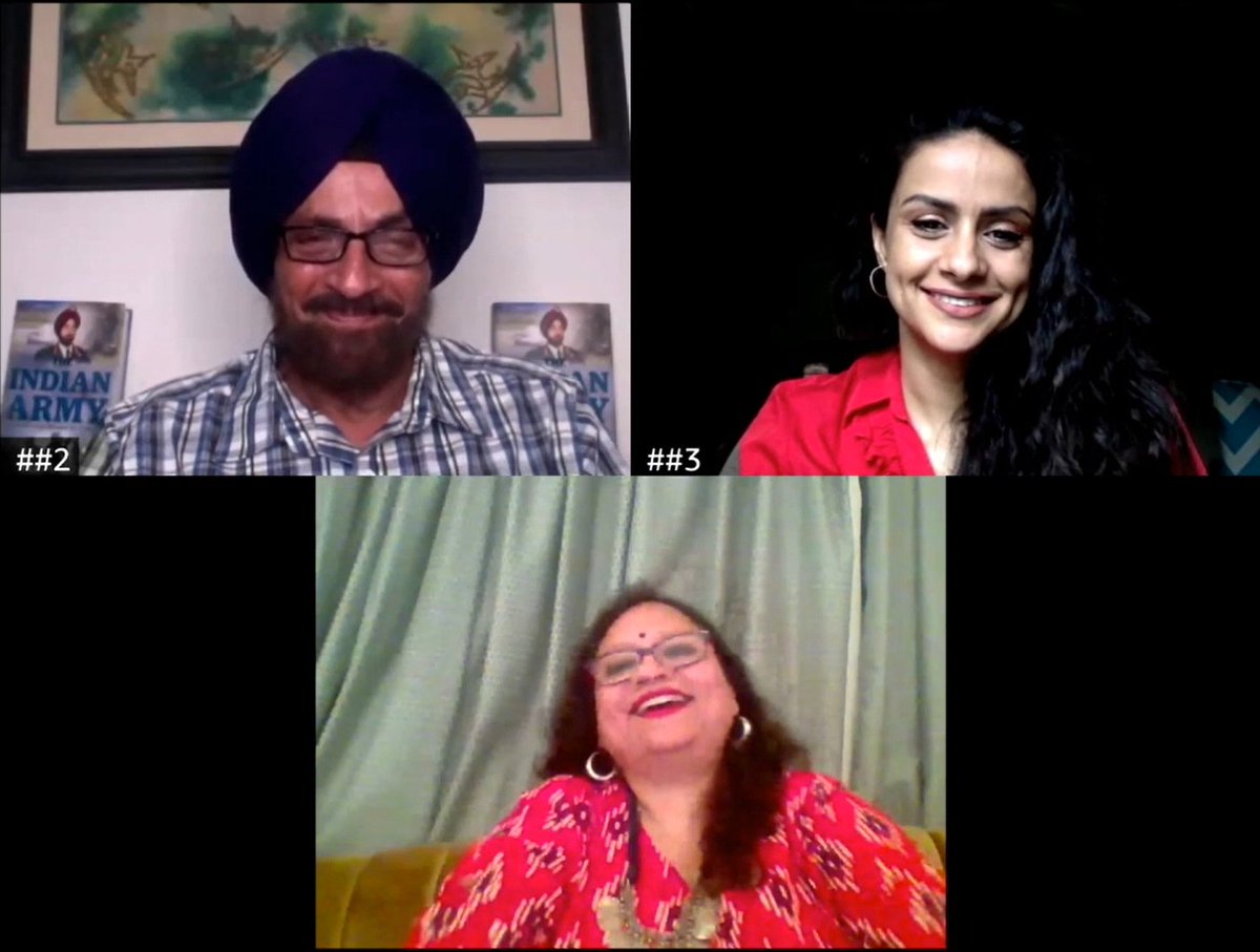 AmazonNews_IN's tweet photo. In our recent #AmazonFishBowl, Amazonians got the opportunity to interact with Lt. Gen. Panag @rwac48 &amp; his daughter, actor @GulPanag.
They spoke about his book 'The Indian Army: Reminiscences, Reforms &amp; Romance' &amp; answered questions about #TheIndianArmy.
 https://t.co/ewQjy9aIhe https://t.co/CjvpUDZipp