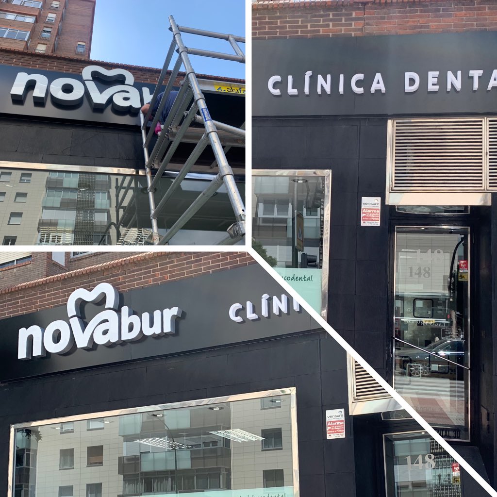 tituloinfo's tweet photo. Novabur, renueva su imagen corporativa exterior. Rótulos corpóreos iluminados en @tituloinfo #iluminacionled #letrascorporeas #rorulacion mejorando imagen de empresas. Gracias por confiar en nosotros https://t.co/OGC7XQfrZI