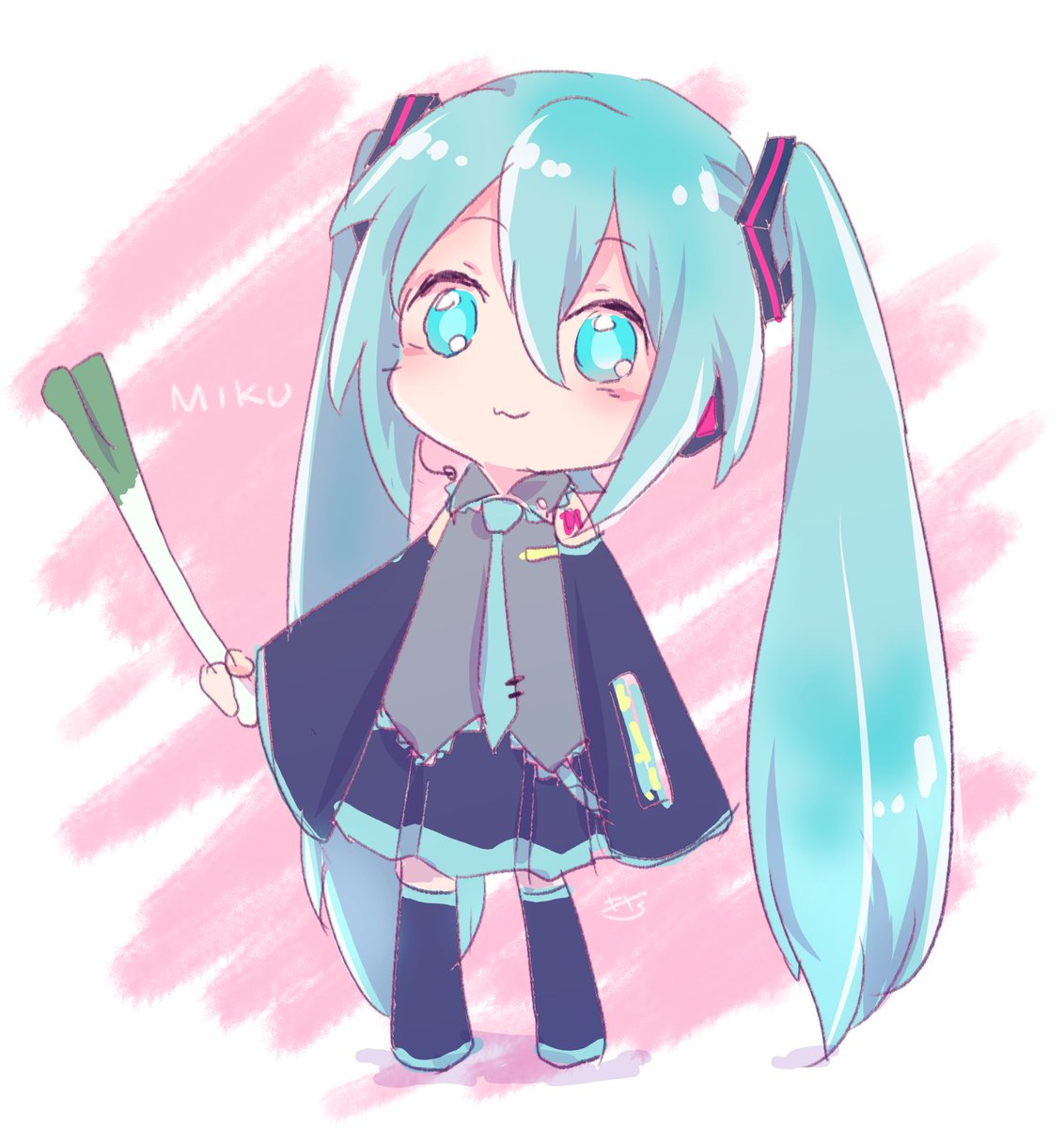 きさら 15日新曲ボカロp ミク誕絵にしようかと思ってたけど かんたんすぎるしボツにした初音ミク T Co Gom8qcmbvt Twitter