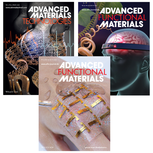 JolkePerelaer's tweet photo. A dual Special Issue on the topic of #Bioelectronics in both Advanced #Functional Materials and Advanced Materials #Technologies. Guest editors: Peining Chen, Xuemei Sun, Huisheng Peng, Eric Daniel Głowacki, Eleni Stavrinidou and Dion Khodagholy. Enjoy!
https://t.co/XTsfWJQN8z https://t.co/psjPpQsZQL