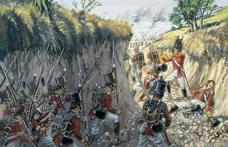 The 29th (Worcestershire) Regiment attacked alone but found themselves surrounded, cut off & assailed on all sides from the rocky ground. There was brutal fighting & heavy casualties. https://bit.ly/2Cw9pN0&nbsp; #OnThisDay