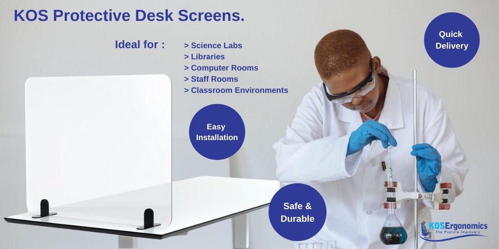 For more information on the features and benefits of our protective desk screens,or if you know what you need, request a quote today by emailing joanne.mcdonagh@kos.ie or contact us on : 0504 43341

#education #Ireland #HR #schools #covid19 #thirdlevel #protectivescreens