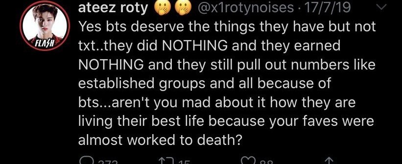 What happened to idols working their asses off?Now txt do nothing ...deserve nothing ...don't work hard?What happened to big companies's very high standards and how its like hunger games to even debut huh?