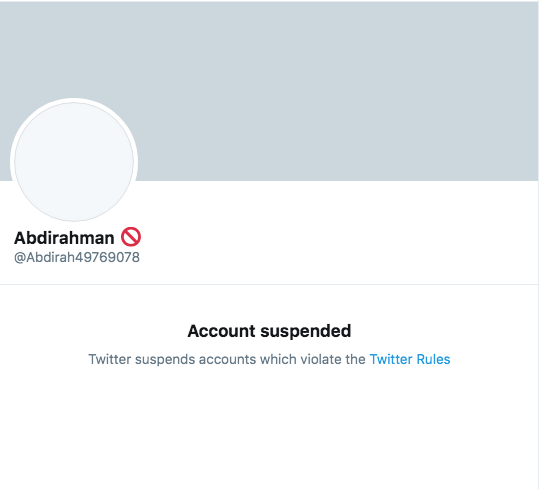 Here are the 26 account handles that I was unable to screen shot. Notice how freshly suspended they are, some of them are still sporting their emojis, these will eventual disappear. 1-4