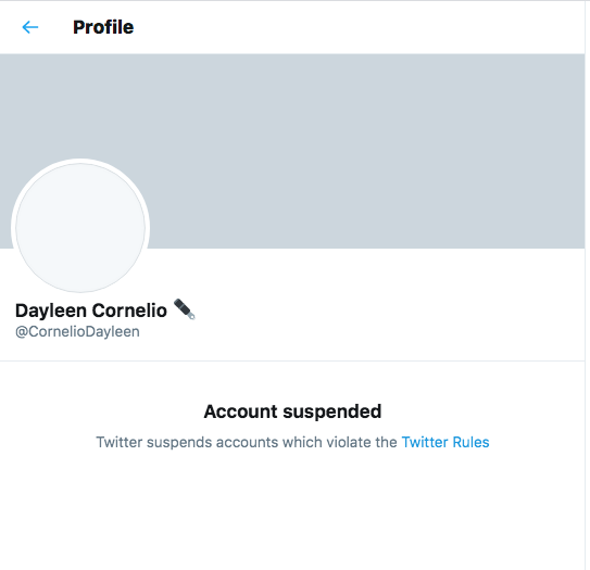 Here are the 26 account handles that I was unable to screen shot. Notice how freshly suspended they are, some of them are still sporting their emojis, these will eventual disappear. 1-4