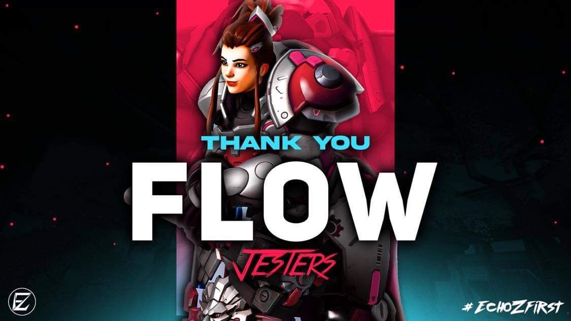EchoZEsport's tweet photo. It is with a heavy heart that we bid farewell to Flow.
We thank you immensely for your time with us and wish you the best of luck moving forward!
#EchoZFirst https://t.co/nYXIDOSQXF