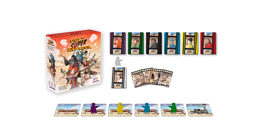 Asmodee_es's tweet photo. Belle, Cheyenne, Django, Doc, Ghost, Mei y Tuco, los siete famosos bandidos, siguen huyendo de las garras del Sheriff. ¡Las balas vuelan por todos lados a lo largo del Union Pacific! #ColtExpress #ColtSuperExpress @ludonaute
https://t.co/PWRWv2Q1LB https://t.co/G93hjFCWgK