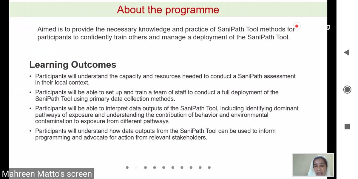 school_waterCSE's tweet image. @cseindia @school_waterCSE in partnership with @EmoryUniversity inaugarated online training on &quot;The SaniPath tool: Assessing exposure to #faecal #contamination in #urban settings&quot;
@s_durry
@onlyhabyak @csiesel @therealsuraja @SaniPath @EmoryCGSW @IRCWASH @PRG_SA @wateraid