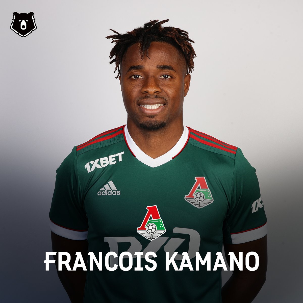 premierliga_en's tweet photo. 🚂 Lokomotiv signed contract with Guinean striker Francois Kamano

Kamano used to play for Bordeaux 🇫🇷

#RPL #Lokomotiv #RPLTransfers https://t.co/EcDiyH2uev