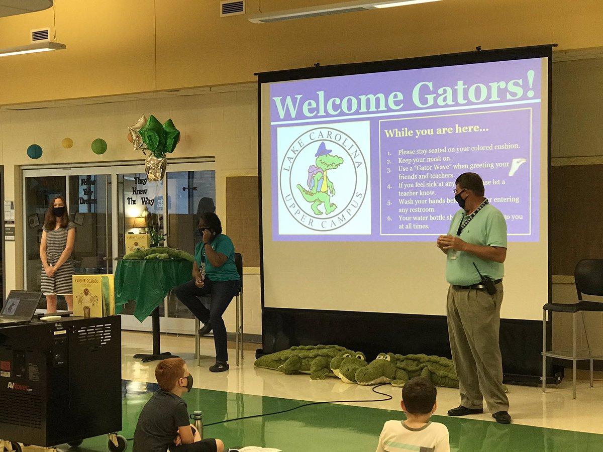LakeCarolina1's tweet photo. Starting off the week with LEAP for our #lceupper students! https://t.co/EpR5MQa77M