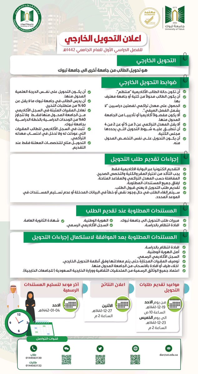 جامعة تبوك A Twitteren طباعة جدول الاختبارات