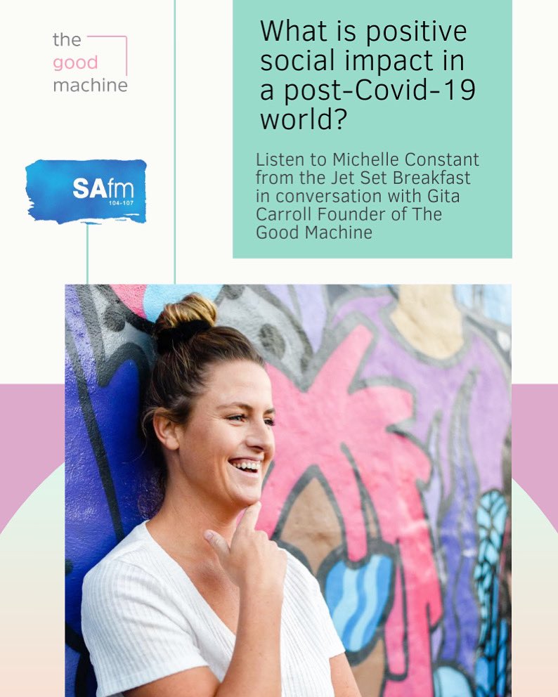 A few weeks ago I had a chat on <a href="/SAfmRadio/">SAfmRadio 📻</a> Jet Set Breakfast with <a href="/MichConstant/">Michelle Constant</a> . 

Have a listen as we talk through redeﬁning modern philanthropy in a post-Covid-19 world in the light of the unprecedented need created by Covid-19, NGOs and corporate social investment (CSI).