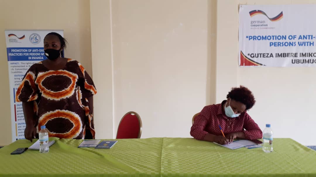 NUDOR_Rw's tweet photo. This17/08 @NUDOR_Rw started a 2 days training of Community members in @GisagaraDistr including District council,#Women, #youth, @PSF_Rwanda,Civil Society and Health Workers on  the rights of persons with #disabilities,#gender equality &amp; and anti-#discrimination. @ncpdrwanda https://t.co/OiCcQWO9Y6