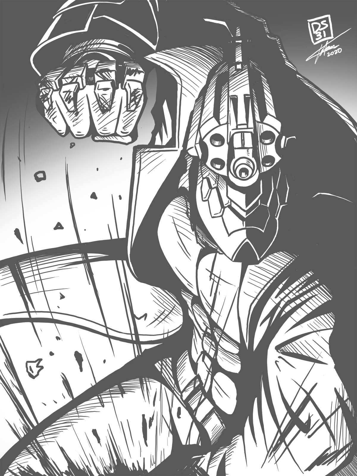 Darkstar31 Tonight Doodle Inui Juuzou From No Guns Life Series Really Love The Guy O Artwork Fanart Inuijuuzou Juuzoinui Nogunslife 乾十三 ノー ガンズ ライフ T Co Ojrattpzge Twitter