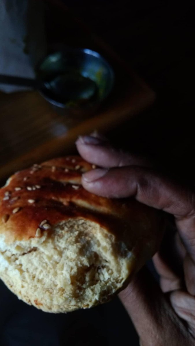 Breads of Kashmir.Couple of years back I went to Ladakh just to eat, read and walk around. And girl, I ate my weight in bread. They have different breads for morning, noon & evening. Kashmiri Kulcha is way different than Kulcha from rest of India. Also they are crumbly.
