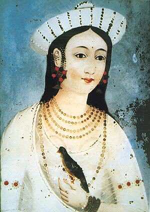 ...the Puranas, Dasharna Desh, a region famous for its gem mines. Mastani was very beautiful. She is described as such, but there is no mention of the red color of the neck while eating Paan, as often rumoured by several people. She came into Peshwa’s life after 1729.(3/17)