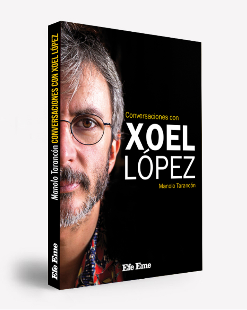 "Conversaciones con <a href="/xoellopez/">Xoel López</a>", de <a href="/ManoloTarancon/">Manolo Tarancón</a>:  el primer libro sobre la obra del músico gallego.
Desde sus inicios con Los Covers y la Elephant Band, hasta su imponente carrera en solitario, pasando por la inolvidable aventura con Deluxe👉 tienda.efeeme.com/libros-efe-eme…