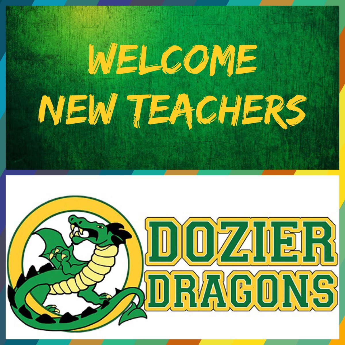 We’re Ready To Kick This Year Off!!🎉🙌🏽💯🔥🐉💚💛#NewTeachersRock #SoExcited #DMSProud #NNPSProud