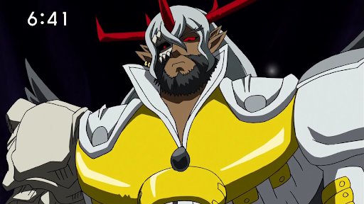 Takeshi Kusao, lui il avait fait juste Revolmon dans Digimon Zero Two.Puis il est revenu preter sa voix a plein de gros personnage bien badass ou méchant.Je trouve ça délirant que maintenant il fait la voix de Joe