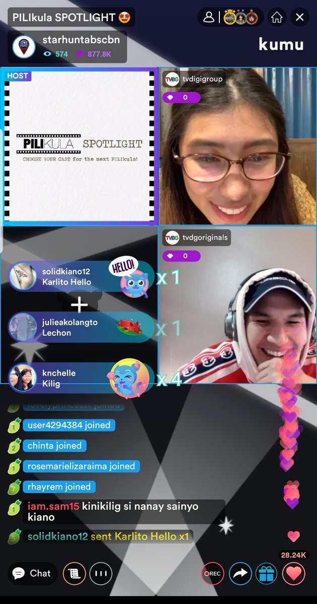 starhuntabscbn's tweet photo. Parang... nakakakilig? Who's smiling with #KiaNo on PILIkula SPOTLIGHT?  https://t.co/3jPe8hX7LB https://t.co/EZMGIjqG5W