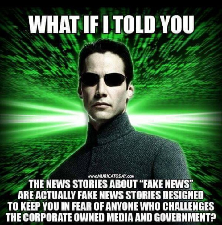 The government's and Media's absolutely love dishing out fake news but the brainwashed sheeples, especially those who vote will never ever understand and realize this.