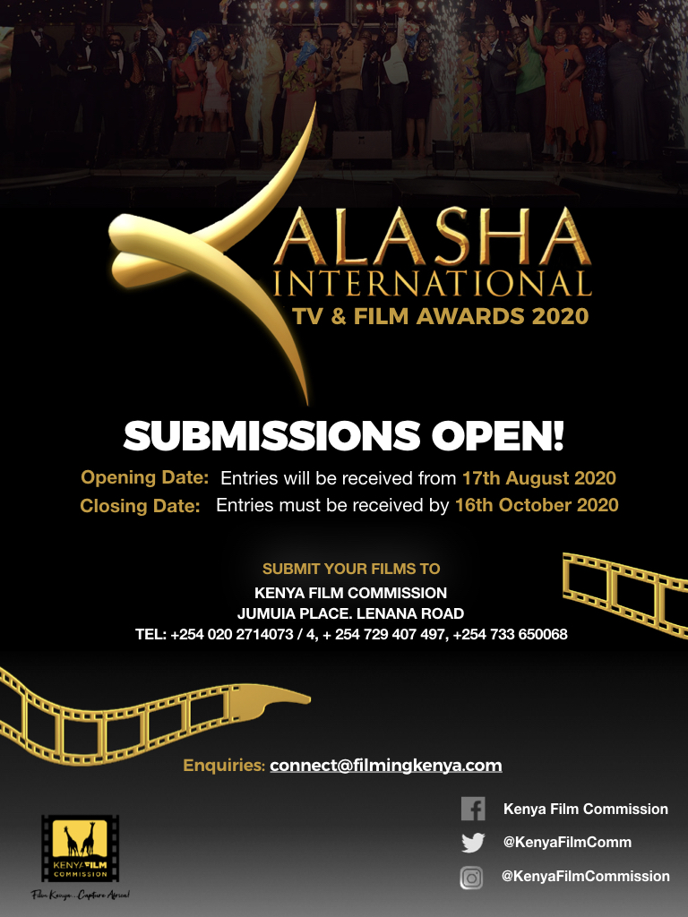 kenyafilmcomm's tweet photo. The 10th Edition of the #KalashaAwards is here!
Submit your entries for competition for a chance of being crowned best of the best in your category. Let the submissions begin! 
For guidelines on how to participate, click https://t.co/8MmhhGTWuG https://t.co/QCIhzonalL