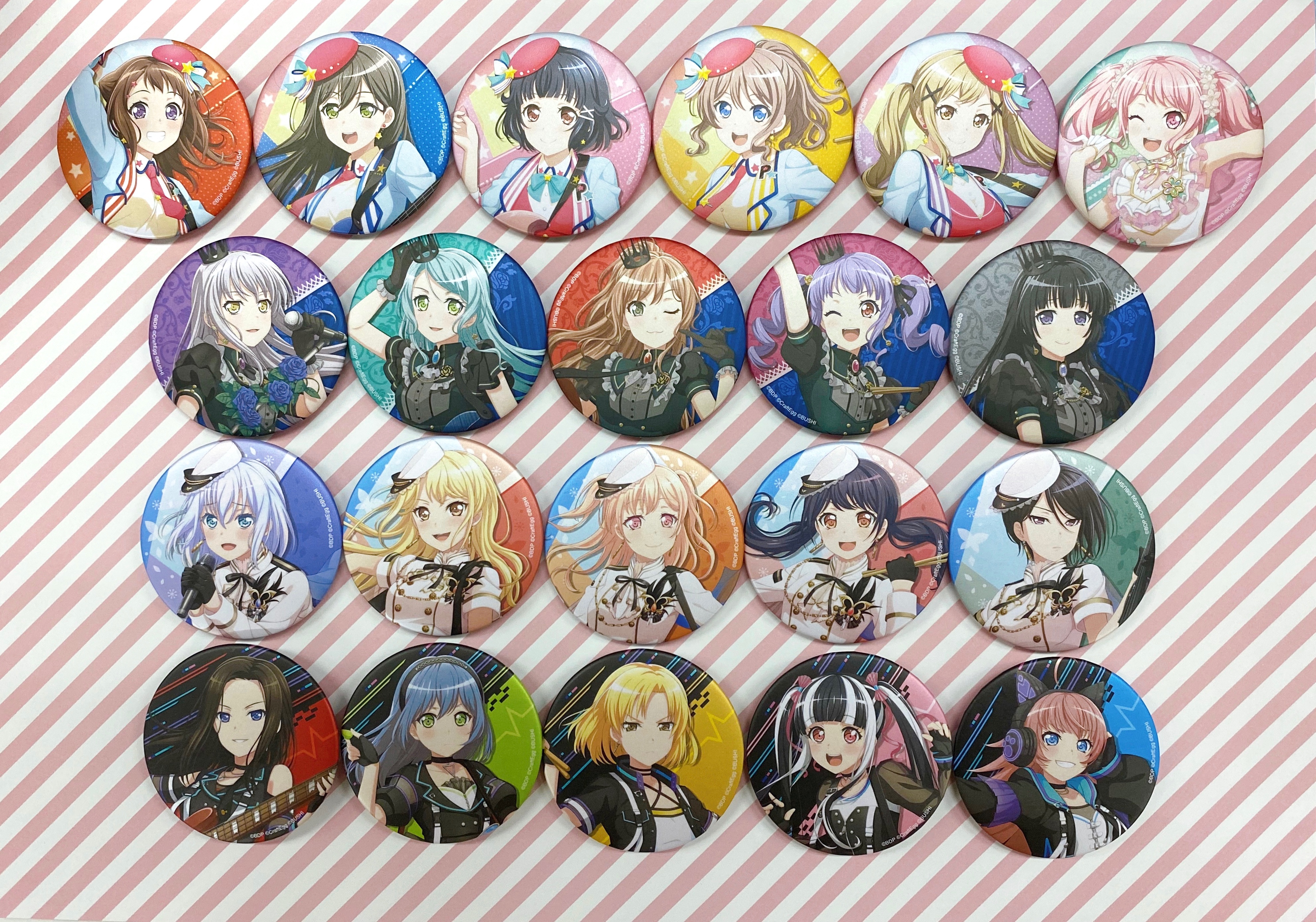 バンドリ Bang Dream! 長き FILMLIVE 記念トレーディング缶