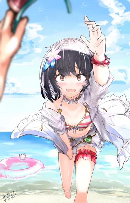 ネズ水着 ビカラ #グラブル 

ま、まって… 