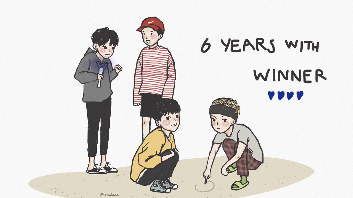 วินเนอร์หกขวบละค้าบ (♡˙︶˙♡)
💙💙💙💙

#위너_6주년_영원히_리멤버
#SixYearsWithWINNER