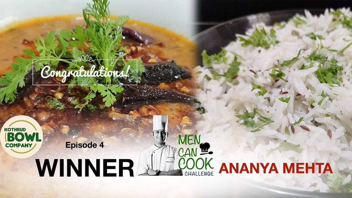 achlendra's tweet image. Congratulations! @ananyamcs Sir #MenCanCook #AnanyaMehta