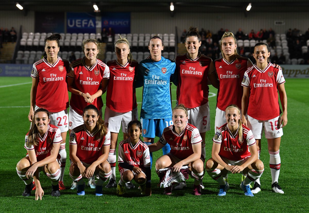 We're now the only English team left in a European competition - and we need your support! ❤️

🆚 <a href="/PSG_Feminines/">PSG Féminines</a> 
🗓 Saturday, August 22 
⏱ Kick-off: 7pm (UK time) 
📺 <a href="/btsportfootball/">tntsportsfootball</a> 

RT this for other Gooners on your timeline 🤗