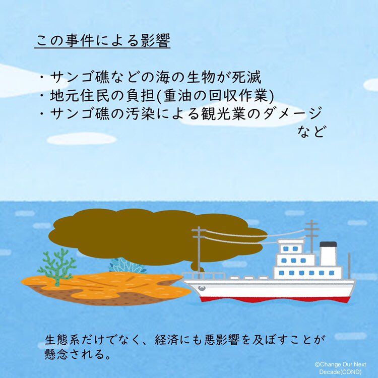 【知ってほしい モーリシャス座礁】

モーリシャスで日本の貨物船が座礁し、重油が流れ出る事故が起こりました。

生態系や経済への影響が心配され、早急な対応が必要となっています。

#モーリシャス 
#モーリシャス重油流出事故
#wakashio 
#MauritiusOilDisaster
#MauritiusOilSpill