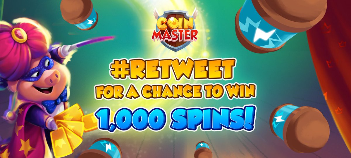 Spins, spins, spins… We know how much you cherish ‘em… 😉 We’re giving away 1000 SPINS!! Do a simple #RETWEET for a chance to win!! 🎁 A dozen winners will be selected in the coming days… 🙌 Will YOU be one of them?!